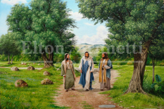 pintura-Jesus-A-caminho-de-Emaus-oleo-sobre-tela-70-x-100-cm-Elton-Brunetti-01