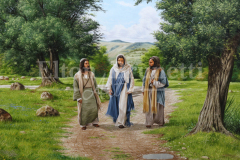 pintura-Jesus-A-caminho-de-Emaus-oleo-sobre-tela-70-x-100-cm-Elton-Brunetti-02