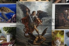 Arcanjo-Miguel-derrotando-satanas-oleo-sobre-tela-80-x-100-cm-por-Elton-Brunetti-05