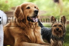 pintura-Caes-amigos-oleo-sobre-tela-60-x-80-cm-Elton-Brunetti-09