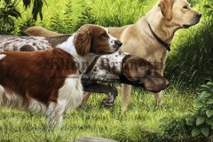 pintura-Caes-de-caca-oleo-sobre-tela-de-linho-sintetico-70-x-100-cm-Elton-Brunetti-04