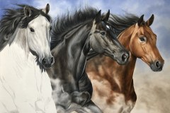 Pintura-em-tela-de-tres-cavalos-por-Elton-Brunetti-foto-8