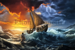 pintura-Jesus-anda-sobre-as-aguas-por-Elton-Brunetti-06