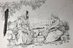 pintura-quadro-jesus-e-a-samaritana-elton-brunetti-03
