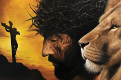 pintura-de-Jesus-o-Leao-da-tribo-de-Juda-por-Elton-Brunetti-05
