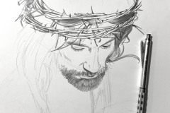 desenho-1-Levando-a-sua-propria-Cruz-oleo-sobre-tela-50-x-70-cm-Elton-Brunetti