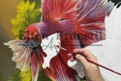 Pintura-Peixes-beta-oleo-sobre-tela-60-x-90-cm-Elton-Brunetti-04