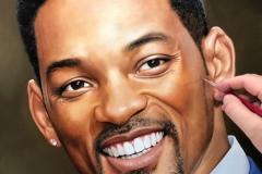 pintura-de-retrato-Will-Smith-por-Elton-Brunetti