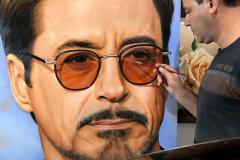 pintura-oleo-sobre-tela-do-ator-Robert-downey-Jr-por-Elton-Brunetti-02