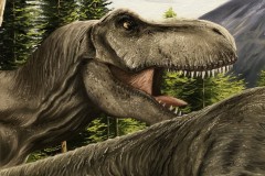 Pintura-Tiranossauro-e-Triceratops-por-Elton-Brunetti-11