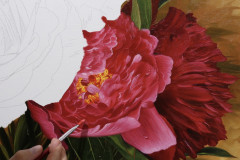 pintura-de-Peonias-e-rosa-oleo-sobre-tela-60-x-90-cm-Elton-Brunetti-02