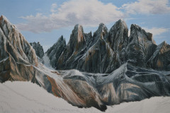 pintura-em-tela-de-Vila-de-Santa-Madalena-Dolomitas-Italia-por-Elto-Brunetti-02