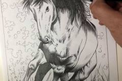 pintura-cavalo-galopando-na-agua-por-elton-brunetti-1