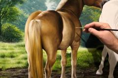 Cavalos-Haflinger-70-x-100-cm-por-Elton-Brunetti-Detalhes-02