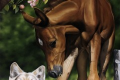 pintura-de-um-cavalo-com-cachorro-por-Elton-Brunetti-09