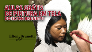 Aulas Grátis de Pintura em Tela do Elton Brunetti