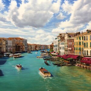 quadro pintura de Veneza - 80x100 cm - Elton Brunetti