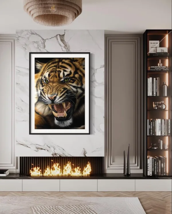 Quadro Tigre - Elton Brunetti