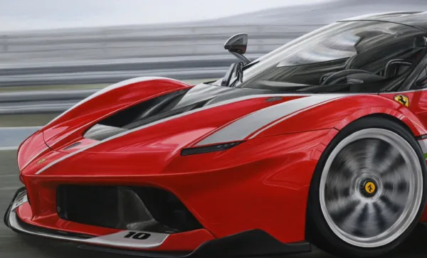 Ferrari FXXK, óleo sobre tela 60 x 100 cm - Imagem 5